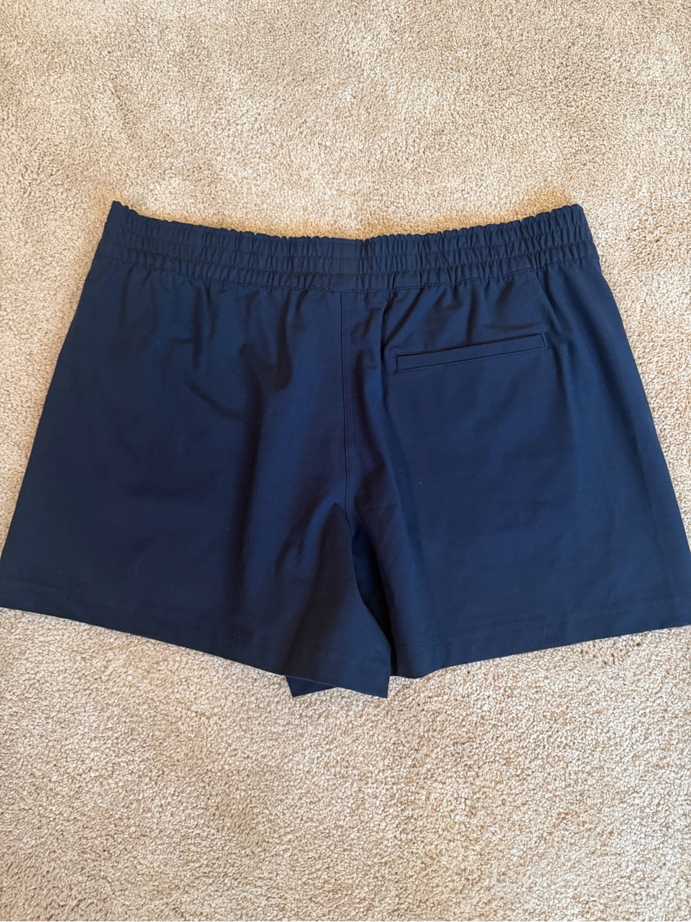 Faherty NWT Women’s Elastic Waist Navy Shorts “All Day Short”